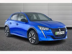 Blue Used 2020 Peugeot e-208 GTi Hatchback | £10,895 (Good price)