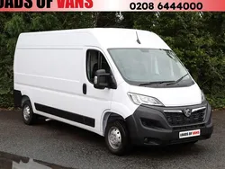White New 2024 Vauxhall Movano Van | £22,490 (Fair price)