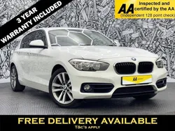 White Used 2018 BMW 118 Sport Line Hatchback | £11,995 (Good price)