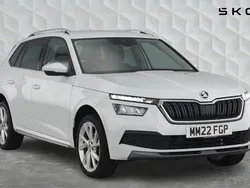 White Used 2022 Skoda Kamiq SE L Executive SUV | £18,263 (Fair price)