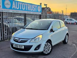 White Used 2012 Vauxhall Corsa Excite Hatchback | £1,495 (Good price)
