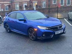 Blue Used 2017 Honda Civic Sport Hatchback | £8,695 (Super price)