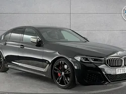 Black Used 2021 BMW M550 Comfort Edition Sedan | £37,940 (Fair price)