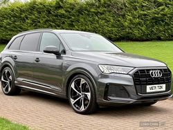 Grey Used 2022 Audi Q7 Black Edition SUV | £39,495 (Good price)
