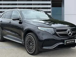 Black Used 2022 Mercedes EQC400 AMG Line Premium SUV | £29,222 (Fair price)