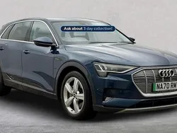 Blue Used 2020 Audi e-tron Premium SUV | £19,237 (Fair price)