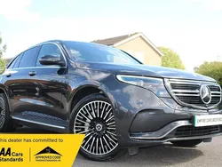 Grey Used 2021 Mercedes EQC400 AMG Line Premium SUV | £26,990 (Fair price)