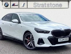 White Used 2024 BMW 520 M Sport | £40,250 (A bit pricey)