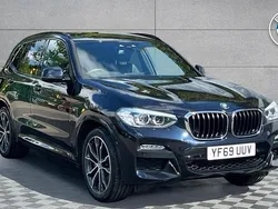 Black Used 2019 BMW X3 M Sport SUV | £27,990 (Fair price)