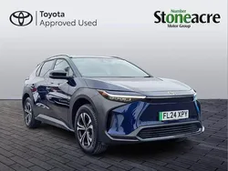 Blue Used 2024 Toyota bZ4X SUV | £26,000 (Fair price)