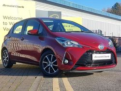 Red Used 2018 Toyota Yaris Hybrid Hatchback | £12,298 (Fair price)