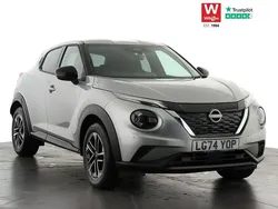 Silver Used 2024 Nissan Juke N-Connecta SUV | £21,999 (Fair price)