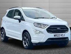 Frozen white Used 2022 Ford Ecosport ST-Line SUV | £14,250 (Fair price)