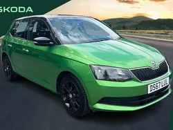 Green Used 2017 Skoda Fabia Colour Edition Hatchback | £8,839 (Fair price)
