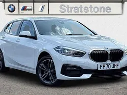White Used 2021 BMW 118 Sport Line Hatchback | £18,449 (Super price)