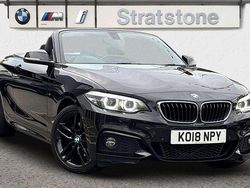 Black Used 2018 BMW 220 M Sport Cabriolet | £15,995 (Fair price)