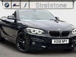 Black Used 2018 BMW 220 M Sport Cabriolet | £16,950 (Fair price)
