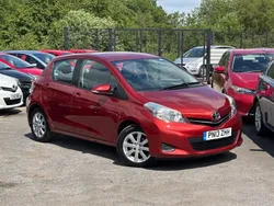 Red Used 2013 Toyota Yaris Hatchback | £5,695 (Good price)