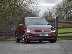 Red Used 2020 VW Golf Sportsvan Match MPV | £13,134 (Fair price)