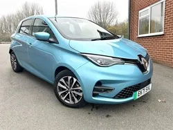 Blue Used 2021 Renault Zoe GT-Line Hatchback | £11,490 (Fair price)