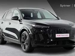 Black Used 2025 Audi Q6 e-tron Advanced SUV | £68,500 (A bit pricey)