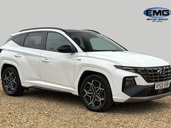 White Used 2022 Hyundai Tucson N Line SUV | £22,850 (Fair price)