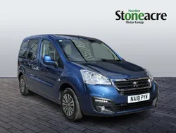Blue Used 2018 Peugeot Partner Tepee Active MPV | £9,000 (Good price)