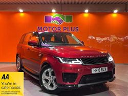 Red Used 2018 Land Rover Range Rover Sport HSE SUV | £25,999 (Super price)