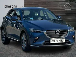 Blue Used 2019 Mazda CX-3 Inclusive SUV | £12,995 (Fair price)