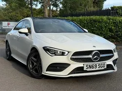 White Used 2019 Mercedes CLA180 AMG line Sedan | £19,995 (Good price)