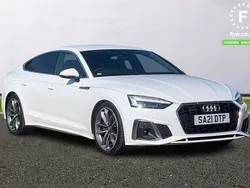 White Used 2021 Audi A5 Sportback S-Line Hatchback | £24,199 (Good price)