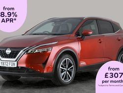 Red Used 2022 Nissan Qashqai Tekna SUV | £21,672 (Fair price)