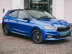 Race blue Used 2024 Skoda Fabia Colour Edition Hatchback | £16,490 (Fair price)