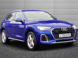 Ultra blue Used 2022 Audi Q5 S-Line SUV | £30,395 (Fair price)