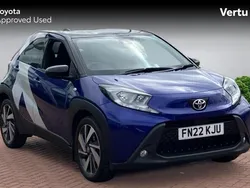 Blue Used 2022 Toyota Aygo Hatchback | £11,268 (Fair price)