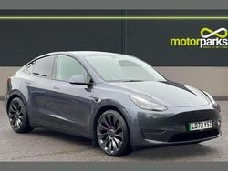 Grey Used 2023 Tesla Model Y Performance SUV | £35,500 (Fair price)