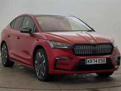Velvet red metallic Used 2024 Skoda Enyaq iV vRS SUV | £33,990