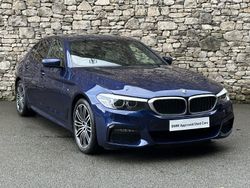 Blue Used 2020 BMW 520 M Sport | £20,249 (Fair price)