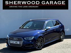 Blue Used 2017 Audi S3 Design Hatchback | £18,990 (A bit pricey)