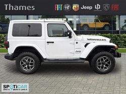 White Used 2020 Jeep Wrangler Sahara SUV | £37,995 (Fair price)