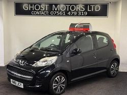 Black Used 2012 Peugeot 107 Hatchback | £2,495 (Good price)