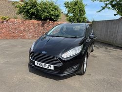 Black Used 2016 Ford Fiesta Zetec Hatchback | £6,500 (Fair price)