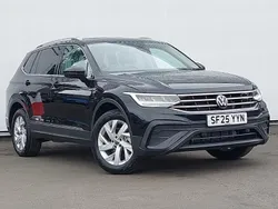 Black New 2025 VW Tiguan Allspace Life SUV | £30,998 (Fair price)