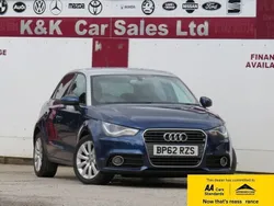 Blue Used 2012 Audi A1 Sportback Sport Hatchback | £6,995 (Super price)