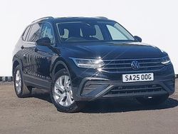 Black New 2025 VW Tiguan Allspace Life SUV | £30,998 (Fair price)