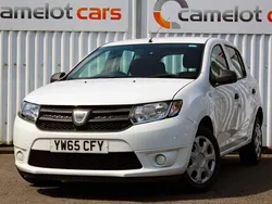 White Used 2015 Dacia Sandero Ambiance Hatchback | £3,990 (Fair price)