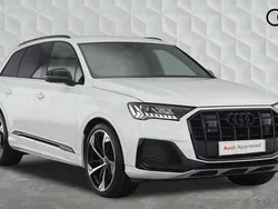 White Used 2021 Audi SQ7 Black Edition SUV | £52,850 (Fair price)