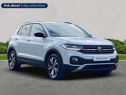 White Used 2023 VW T-Cross Black Edition SUV | £17,599 (Fair price)