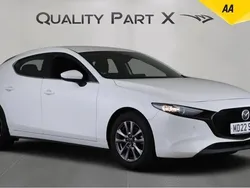 White Used 2022 Mazda 3 Hatchback | £11,700 (Good price)