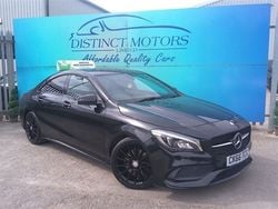 Black Used 2016 Mercedes CLA220 AMG line Sedan | £12,989 (Fair price)